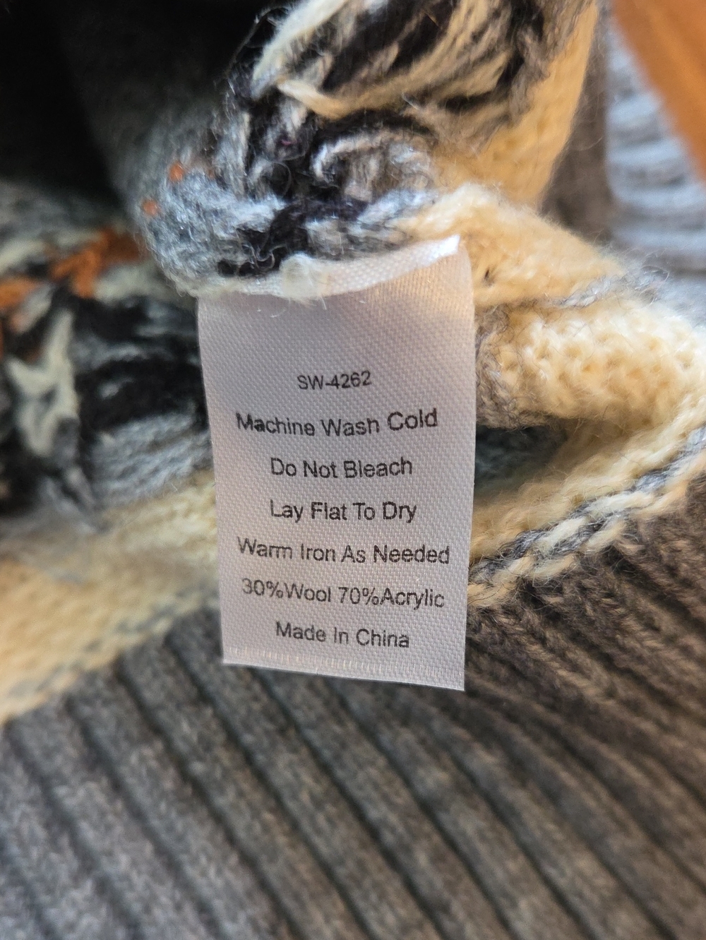 KJP Cozy Cabin Sweater Black Cat and Moon Sweater Halloween - Picture 8 of 10